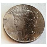 1934 Peace Silver Dollar Coin 1934 Peace Silver Dollar Coin