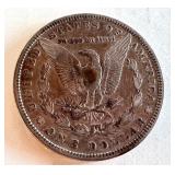 1882 Morgan Silver Dollar Coin 1882 Morgan Silver Dollar Coin
