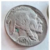 Lot of 12 Circulated Buffalo Nickels Mixed Dates Lot of 12 Circulated Buffalo Nickels Mixed Dates