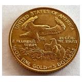 1988 American Gold Eagle $5 Coin 1988 American Gold Eagle $5 Coin