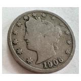 Set of 4 Liberty Head V Nickels 1887, 1889, 1906, 1912 Set of 4 Liberty Head V Nickels 1887, 1889, 1906, 1912