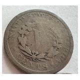 Set of 4 Liberty Head V Nickels 1887, 1889, 1906, 1912 Set of 4 Liberty Head V Nickels 1887, 1889, 1906, 1912