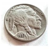 Set of 12 Vintage Buffalo Nickels Various Dates Set of 12 Vintage Buffalo Nickels Various Dates