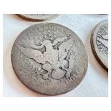 Lot of 4 Barber Quarters: 1915-D and 1916-D Lot of 4 Barber Quarters: 1915-D and 1916-D