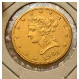 1901-S Liberty Head $10 Gold Eagle Coin 1901-S Liberty Head $10 Gold Eagle Coin
