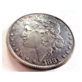 1881 Morgan Silver Dollar 1881 Morgan Silver Dollar