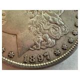 1897-S Morgan Silver Dollar Coin 1897-S Morgan Silver Dollar Coin