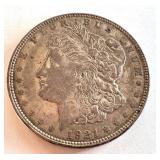 1921 Morgan Silver Dollar Coin 1921 Morgan Silver Dollar Coin