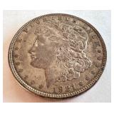 1921 Morgan Silver Dollar Coin 1921 Morgan Silver Dollar Coin