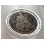 1889 United States Seated Liberty Dime 1889 United States Seated Liberty Dime