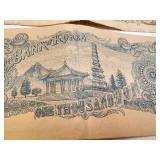 1950s South Korea 100 Won and 1000 Won Banknotes 1950s South Korea 100 Won and 1000 Won Banknotes