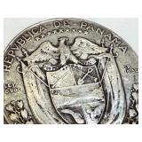 1947 Panama Medio-Balboa Silver Coin 1947 Panama Medio-Balboa Silver Coin