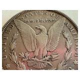 1884 Morgan Silver Dollar Coin in Very Good Condition 1884 Morgan Silver Dollar Coin in Very Good Condition