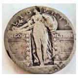 Set of 4 Standing Liberty Quarters with Visible 1929 Date Set of 4 Standing Liberty Quarters with Visible 1929 Date