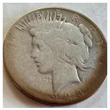 1923-S Peace Silver Dollar Coin 1923-S Peace Silver Dollar Coin