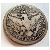 Pair of 1914 Barber Quarter Dollars Pair of 1914 Barber Quarter Dollars