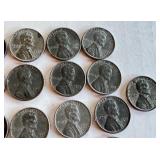 Collection of 25 1943 Steel Lincoln Wheat Pennies Mixed Mints Collection of 25 1943 Steel Lincoln Wheat Pennies Mixed Mints