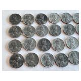 Collection of 25 1943 Steel Lincoln Wheat Pennies Mixed Mints Collection of 25 1943 Steel Lincoln Wheat Pennies Mixed Mints