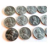 Collection of 25 1943 Steel Lincoln Wheat Pennies Mixed Mints Collection of 25 1943 Steel Lincoln Wheat Pennies Mixed Mints