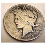 1922-D Peace Silver Dollar 1922-D Peace Silver Dollar