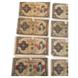 Lot of 10 Japanese Military 10 Yen Banknotes WWII Era Lot of 10 Japanese Military 10 Yen Banknotes WWII Era