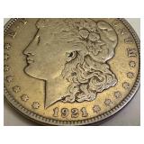 1921 Morgan Silver Dollar Coin 1921 Morgan Silver Dollar Coin