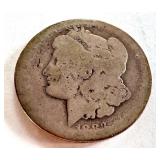 1883 Morgan Silver Dollar Coin 1883 Morgan Silver Dollar Coin