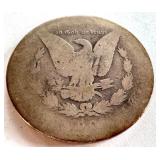 1883 Morgan Silver Dollar Coin 1883 Morgan Silver Dollar Coin
