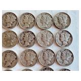 Set of 25 Buffalo Nickel Coins Mixed Dates Set of 25 Buffalo Nickel Coins Mixed Dates
