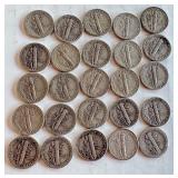 Set of 25 Buffalo Nickel Coins Mixed Dates Set of 25 Buffalo Nickel Coins Mixed Dates