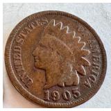 Lot of 12 Indian Head Pennies 1899-1908 Lot of 12 Indian Head Pennies 1899-1908