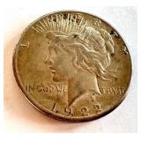 1922-S Peace Silver Dollar Coin 1922-S Peace Silver Dollar Coin