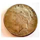 1922-S Peace Silver Dollar Coin 1922-S Peace Silver Dollar Coin