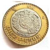 Collection of Assorted Mexican Peso Coins Collection of Assorted Mexican Peso Coins