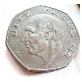 Collection of Assorted Mexican Peso Coins Collection of Assorted Mexican Peso Coins