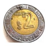 Collection of Assorted Mexican Peso Coins Collection of Assorted Mexican Peso Coins
