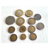Collection of Assorted Mexican Peso Coins Collection of Assorted Mexican Peso Coins