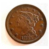 1855 Liberty Head Large Cent 1855 Liberty Head Large Cent