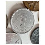 Assorted Foreign Coin Collection with World and Vintage Pieces Assorted Foreign Coin Collection with World and Vintage Pieces