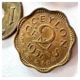 Assorted Foreign Coin Collection with World and Vintage Pieces Assorted Foreign Coin Collection with World and Vintage Pieces
