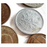 Assorted Foreign Coin Collection with World and Vintage Pieces Assorted Foreign Coin Collection with World and Vintage Pieces