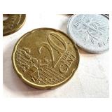 Assorted Foreign Coin Collection with World and Vintage Pieces Assorted Foreign Coin Collection with World and Vintage Pieces