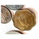 Assorted Foreign Coin Collection with World and Vintage Pieces Assorted Foreign Coin Collection with World and Vintage Pieces