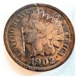 Lot of 8 Circulated Indian Head Pennies 1889-1907 Lot of 8 Circulated Indian Head Pennies 1889-1907