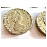 Collection of Elizabeth II British and Australian Coins 1978-1994 Collection of Elizabeth II British and Australian Coins 1978-1994