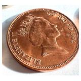 Collection of Elizabeth II British and Australian Coins 1978-1994 Collection of Elizabeth II British and Australian Coins 1978-1994