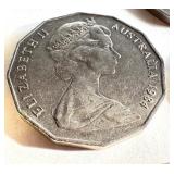 Collection of Elizabeth II British and Australian Coins 1978-1994 Collection of Elizabeth II British and Australian Coins 1978-1994