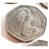 Collection of Elizabeth II British and Australian Coins 1978-1994 Collection of Elizabeth II British and Australian Coins 1978-1994