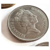 Collection of Elizabeth II British and Australian Coins 1978-1994 Collection of Elizabeth II British and Australian Coins 1978-1994