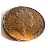 Collection of Elizabeth II British and Australian Coins 1978-1994 Collection of Elizabeth II British and Australian Coins 1978-1994